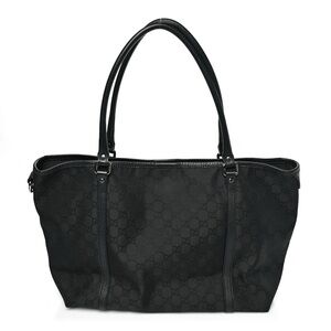 Gucci Monogram Medium Joy Tote Black